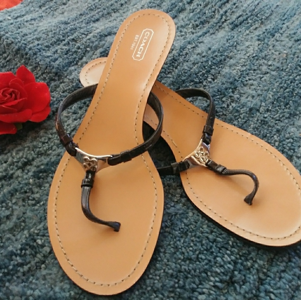 Coach sandals
